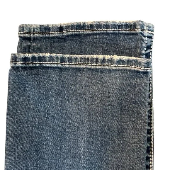 Miss Me Blue Boot Cut Jeans with Star Design - Picture 15 of 15